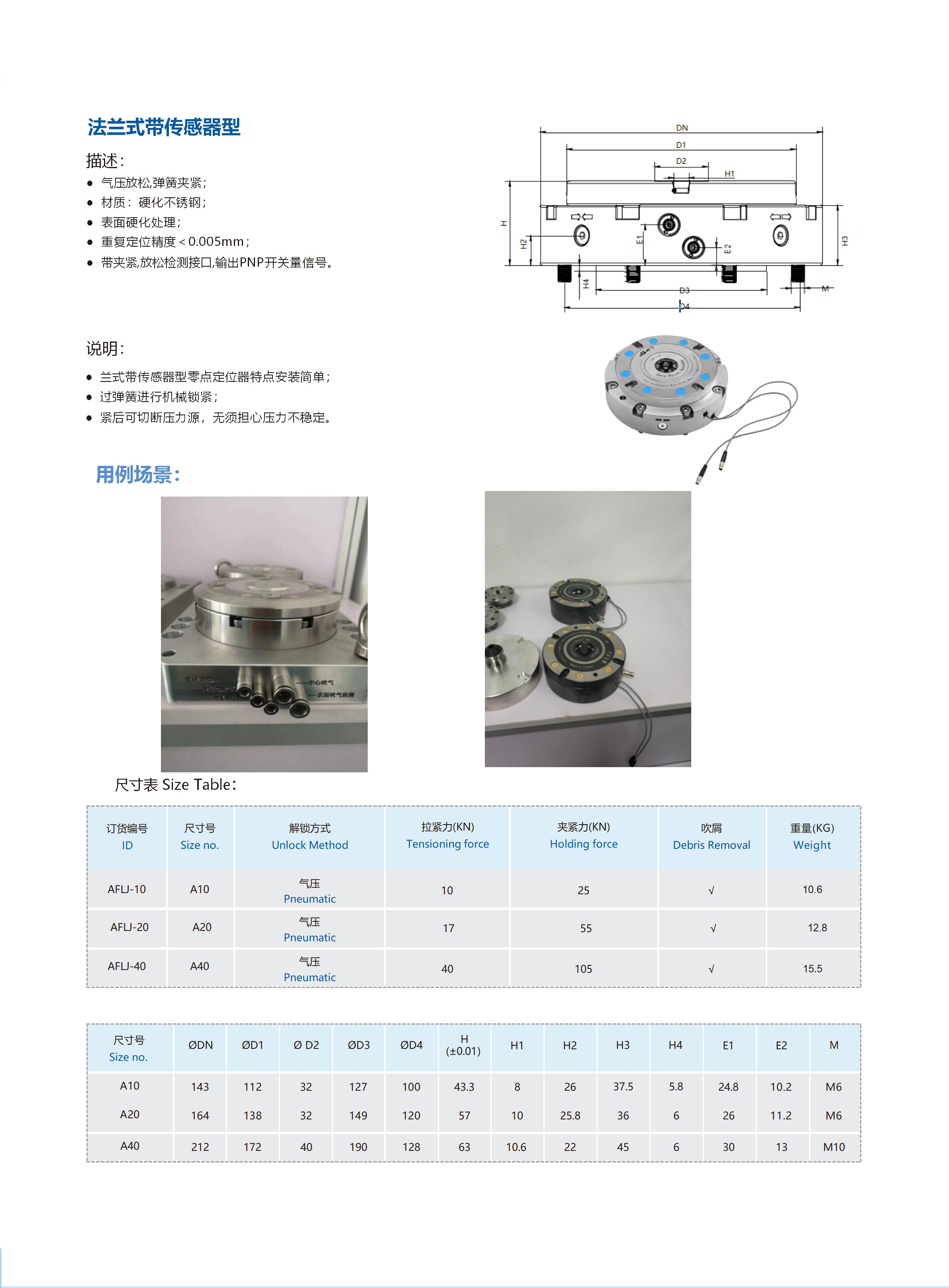 气压带传感器型气零点定位系统 第1张 气压带传感器型气零点定位系统 零点定位器