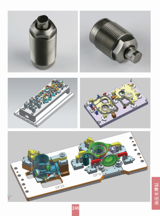 外螺纹油压支撑缸(TSS-00、01、03、04、06）（TSC-00、01、03、04、06） 夹具油缸 第9张