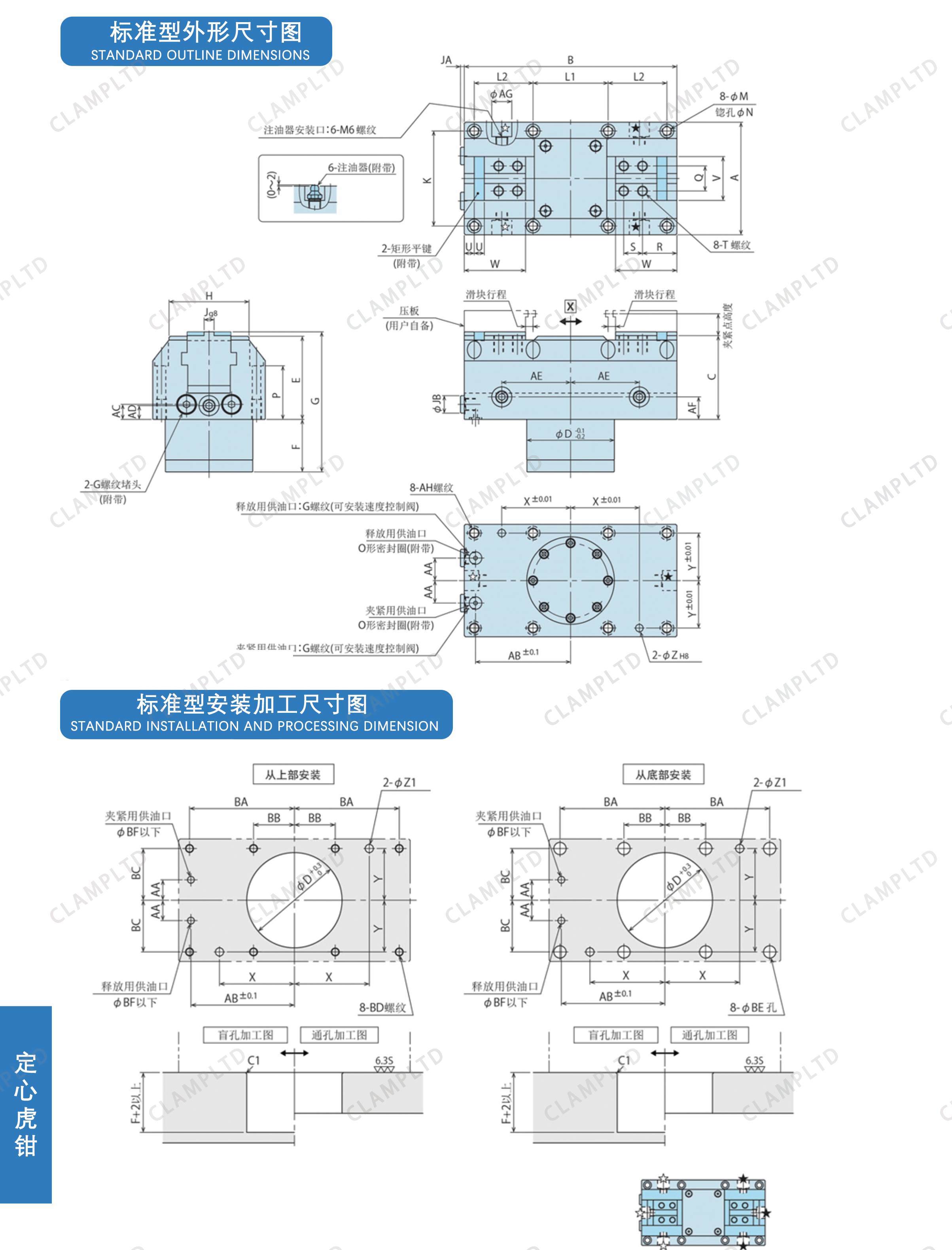 CPQ-G标准型精密对心台钳 定心虎钳 第4张