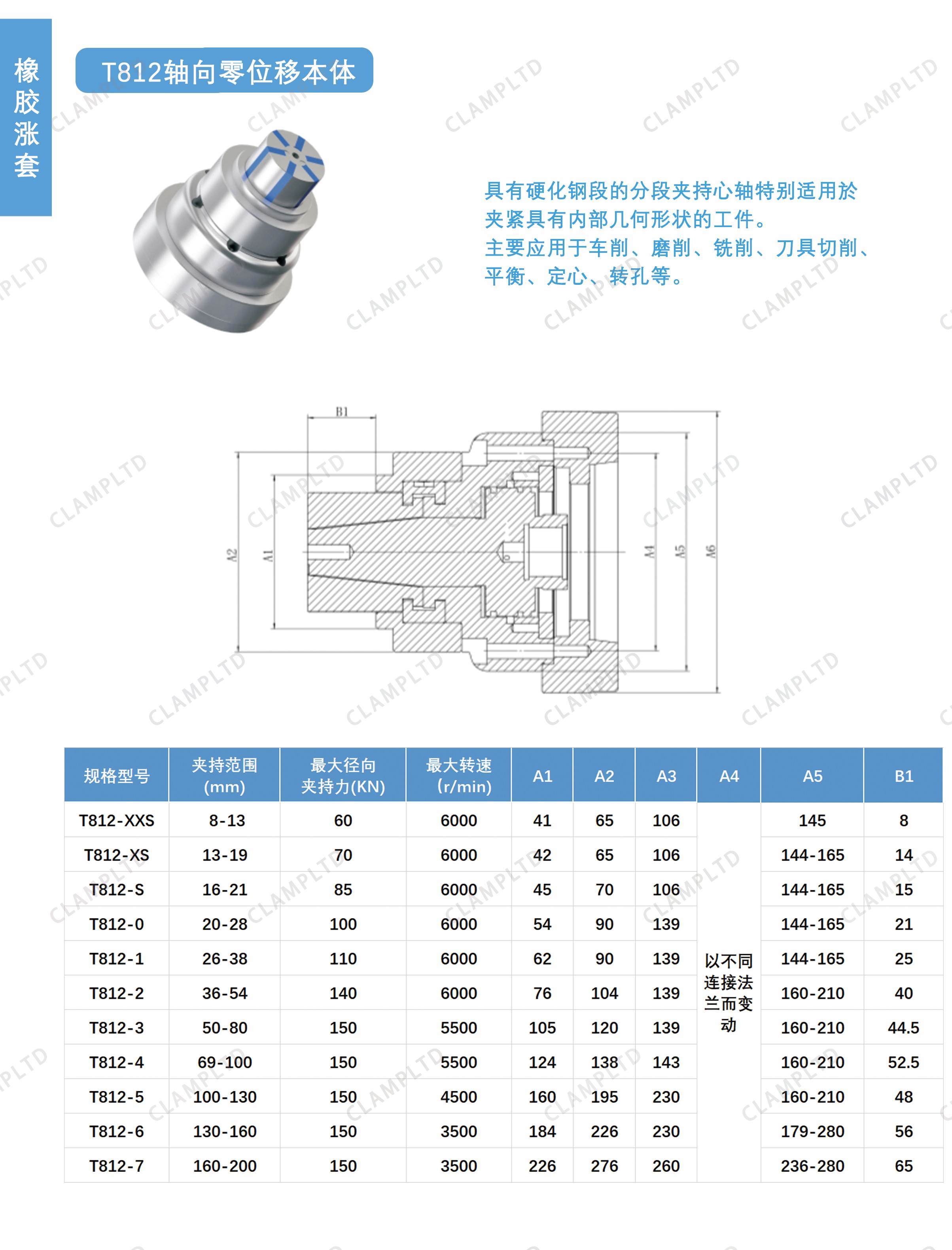 T812轴向零位移本体