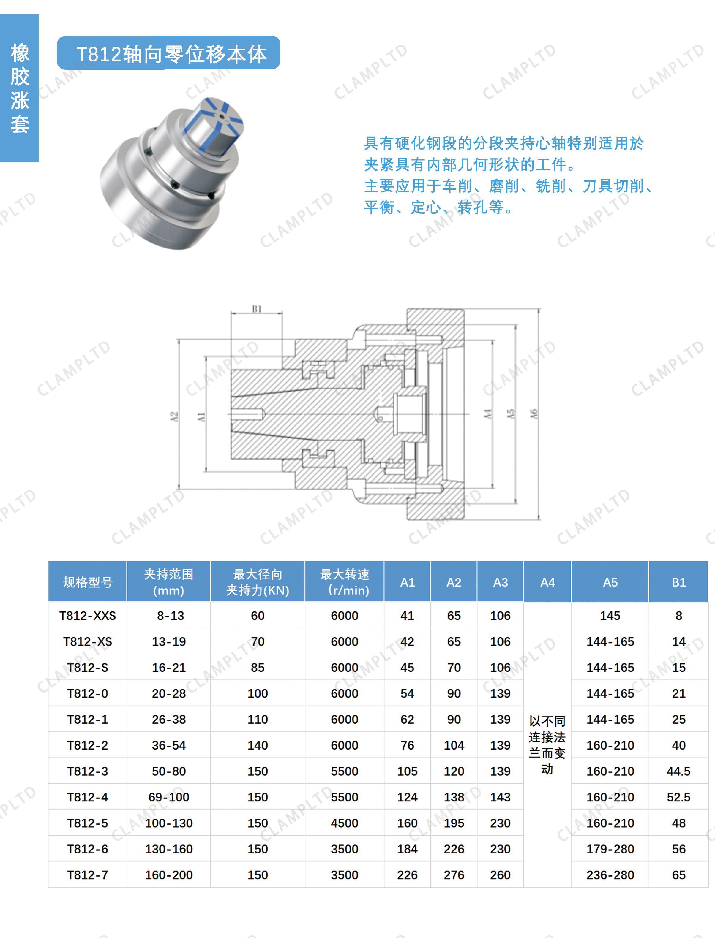 T812轴向零位移本体