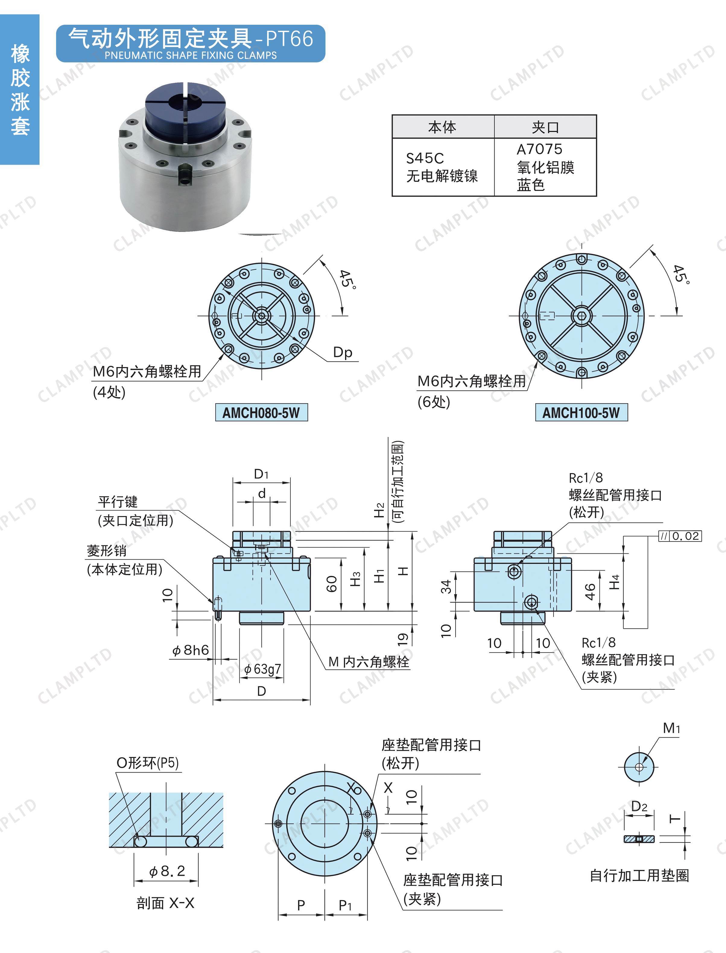 气动外形固定夹具