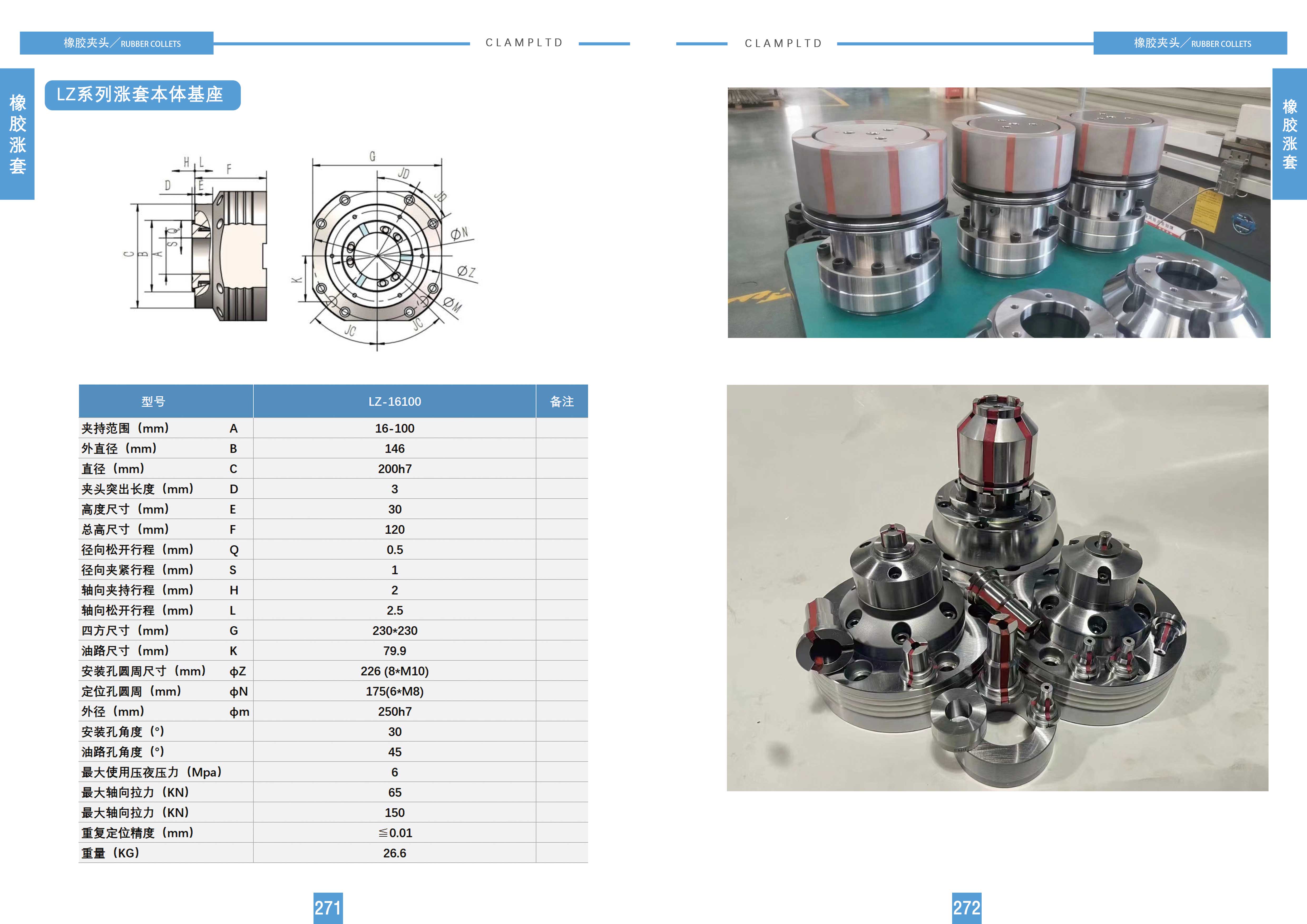 LZ系列涨套本体基座 涨套安装座 第4张