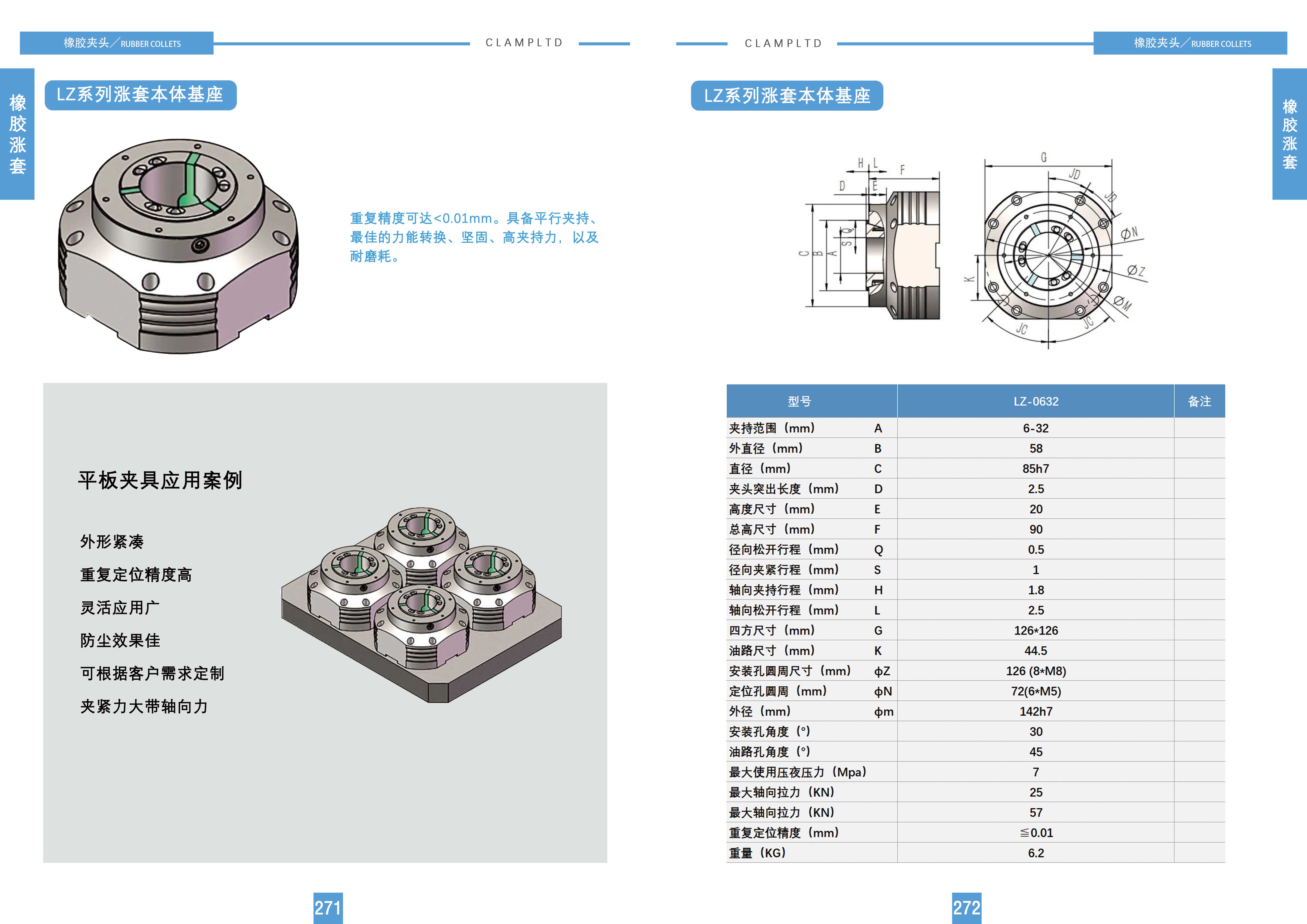 LZ系列涨套本体基座